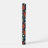 Padel Rackets Patroon met Initiaal iPhone 15 Case (Rechterkant)