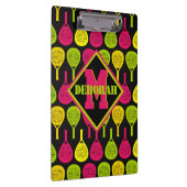 Padel Smash met monogram Klembord (Rechts)