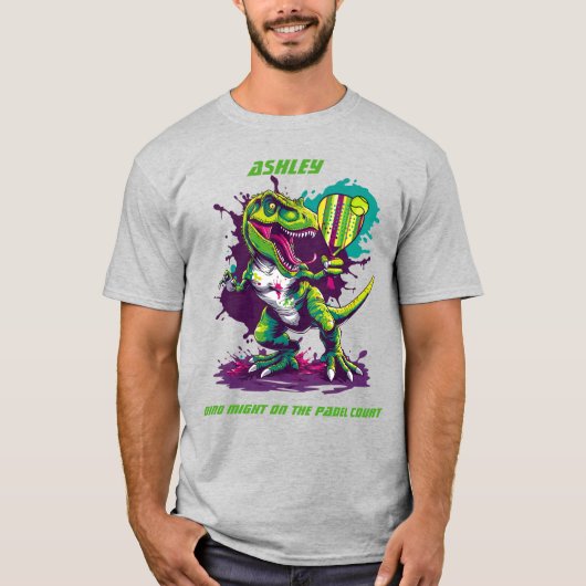 Padel Smash & Roar Tour T-shirt (Voorkant)