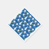 🎾🎄Padel Smashing Christmas Servet (Hoek)