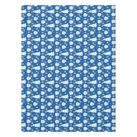 🎾🎄 Padel Smashing Kerstmis Tafelkleed (Voorkant)