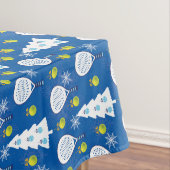 🎾🎄 Padel Smashing Kerstmis Tafelkleed (Voorbeeld)