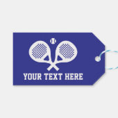 Padel sportcadeau tag cadeaulabel (Voorkant (Horizontaal))