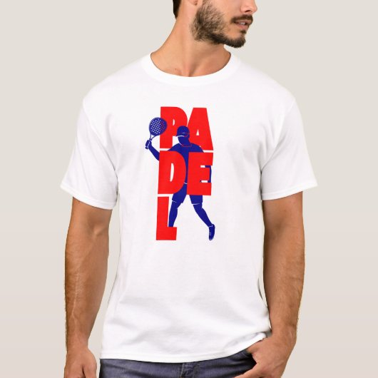 Padel t-shirt, padel tennis t-shirt (Voorkant)