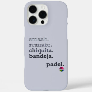 Padel telefoonhoesje-Personaliseer Woord Vibe Zwar iPhone 16 Pro Max Hoesje