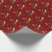 Padel Tennis Cadeaupapier (Hoek)