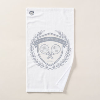 Padel Tennis Club Esthetische Aangepaste Naam Tasl Handdoek