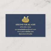 Padel Tennis Instructeur Coach Lessen Visitekaartje (Achterkant)