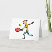 Padel Tennis Kaart (Voorkant)