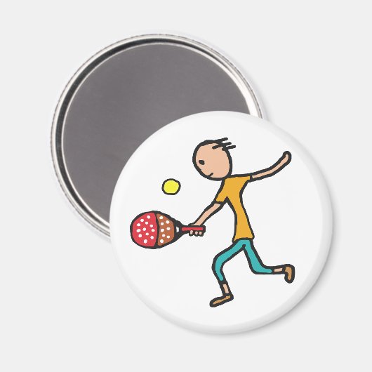 Padel Tennis Magneet (Voorkant / Achterkant)