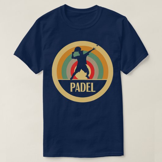 Padel tennis padel player  t-shirt (Design voorkant)
