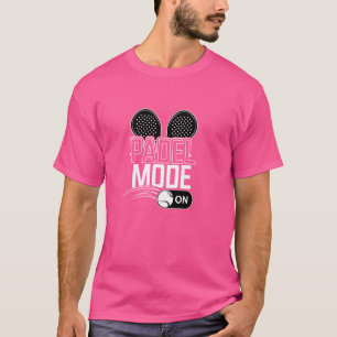 Padel Tennis Padel Spelen Racket Sporten Speler Fu T-shirt