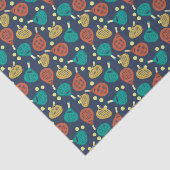 Padel Tennis Rackets en Ballen Patterned Tissuepapier (Detail)