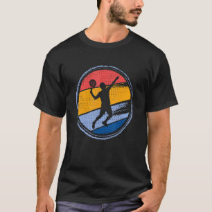 Padel Tennis Retro  Paddleball Padel T-shirt