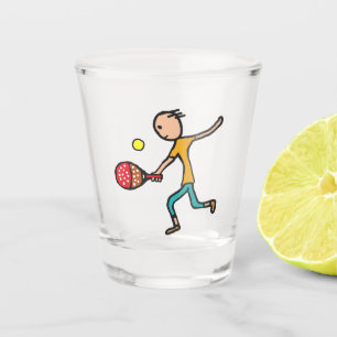 Padel Tennis Shot Glas