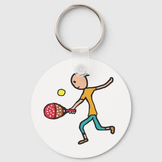 Padel Tennis Sleutelhanger (Voorkant)