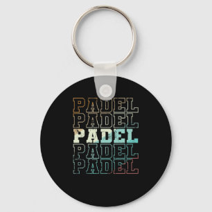 Padel Tennis Sport en Ball Sleutelhanger