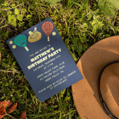 Padel Tennis Thema Custom Party Kaart