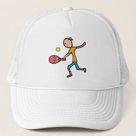 Padel Tennis Trucker Pet (Voorkant)