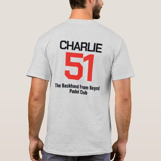 Padel UFOh-Yeah T-shirt (Achterkant)