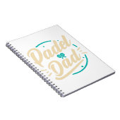 Padel Vader Platform Tennis Paddleball Padel Notitieboek (Rechterzijde)