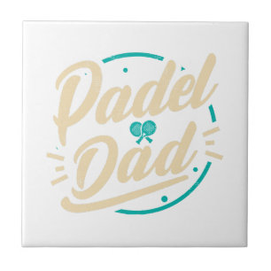 Padel Vader Platform Tennis Paddleball Padel Tegeltje