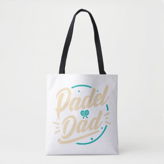 Padel Vader Platform Tennis Paddleball Padel  Tote Bag (Voorkant)