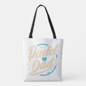 Padel Vader Platform Tennis Paddleball Padel  Tote Bag (Achterkant)