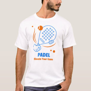 Padel: Verhoog je spel T-shirt