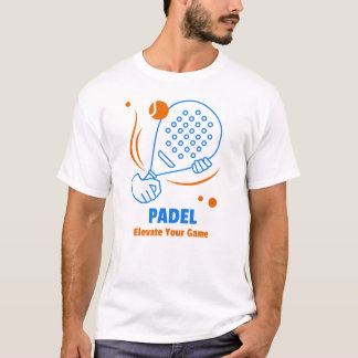 Padel: Verhoog je spel T-shirt