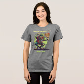🧌Padelracket Rager Tri-Blend Shirt (Voorkant volledig)