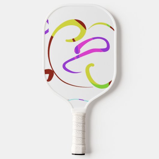 padels pickleball paddle (Achterkant)