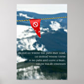 paden poster (Voorkant)