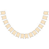 Paden van Sun Mudcloth Afrikaanse patroon in wit Vlaggetjes (Alle)