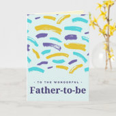 Pader-to-be Happy-Vaderdag-kaart Kaart (Gele Bloem)