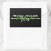 Paderborn Paranormale Groep Ghost Hunter sticker (Tas)