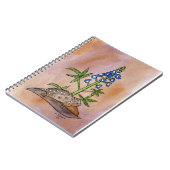Padhagedis met Blauwe Hoed Notitieboek (Linkerzijde)