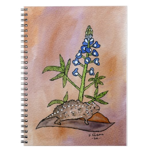 Padhagedis met Blauwe Hoed Notitieboek (Voorkant)