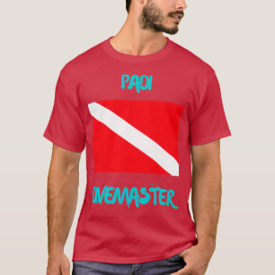 Padi Divemaster voor scuba-duikovers T-shirt