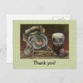 Padie de rat briefkaart (Voorkant / Achterkant)