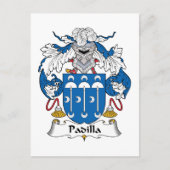 Padilla Family Crest Briefkaart (Voorkant)