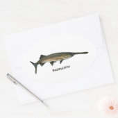 Padlevis Ovale Sticker (Envelop)