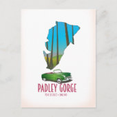 Padley Gorge-top in england Briefkaart (Voorkant)