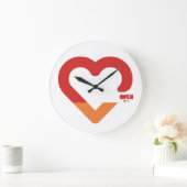 PADLOCK OPEN CLOSED HEART BY MASANSER PIXELAT GROTE KLOK (Huis)