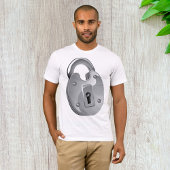 Padlock Security Mannen T-Shirt