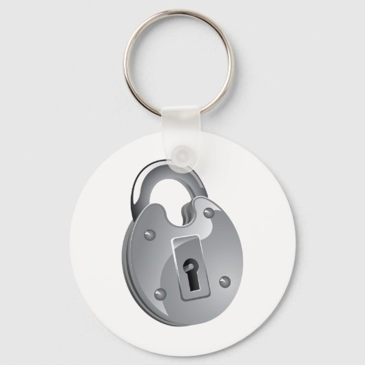 Padlock Security Sleutelhanger (Achterkant)