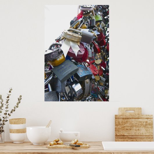 Padlocks4 Poster (Keuken)