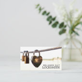 Padlocks op Rope, Locksmith Visitekaartje (Staand voorkant)