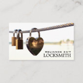 Padlocks op Rope, Locksmith Visitekaartje (Voorkant)