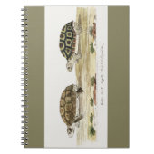 Padloper Tortoise Notitieboek (Voorkant)